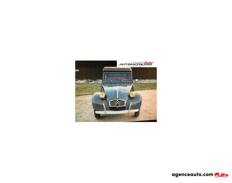 Achat voiture occasion, Auto occasion pas cher | Agence Auto Citroen 2CV AZAM Gris Année 1964 Automatique Essence